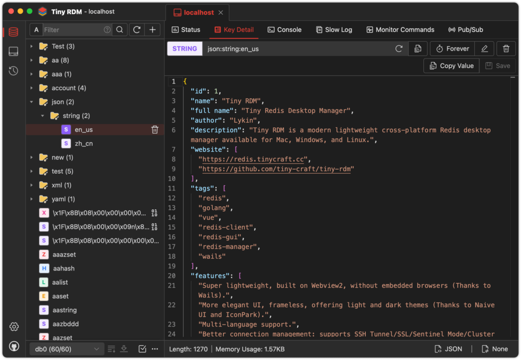TinyRDM dari Negara Tirai Bambu, Redis Client yang Bisa Diandalkan ...