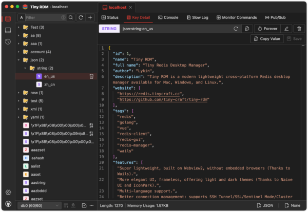 TinyRDM dari Negara Tirai Bambu, Redis Client yang Bisa Diandalkan ...