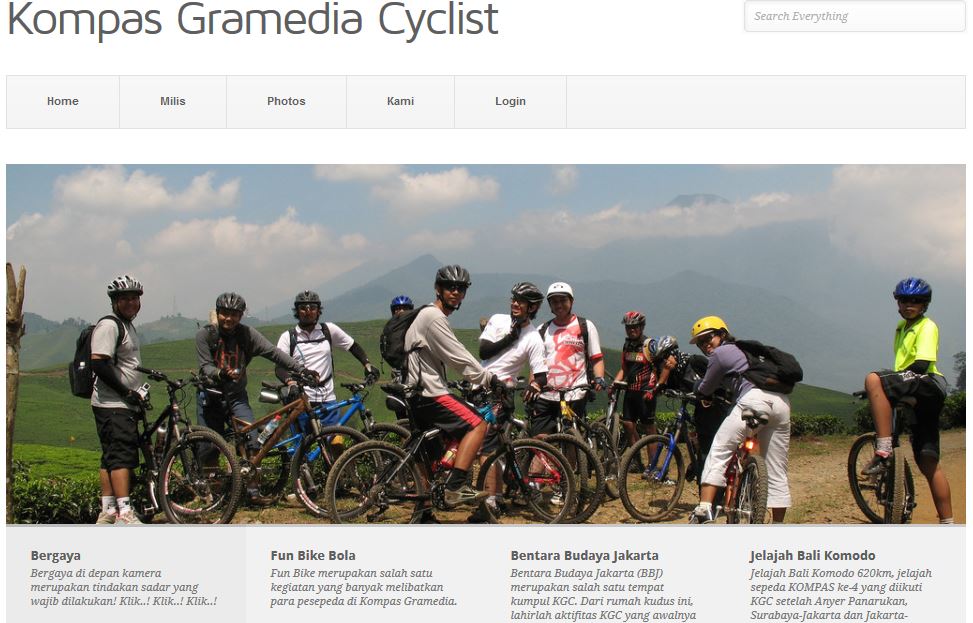 Kompas Gramedia Cyclist